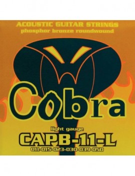 COBRA Muta di corde per chitarra acustica, 011-050