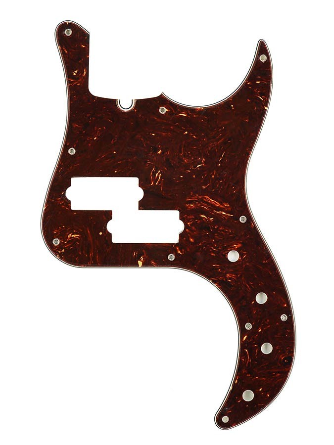 FENDER OUTLET pickguard Standard Precision Bass®, 13 screw holes, 4-ply, tortoise shell