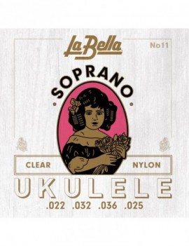 LA BELLA La Bella 11 | Muta di corde per ukulele soprano, 022-025 11