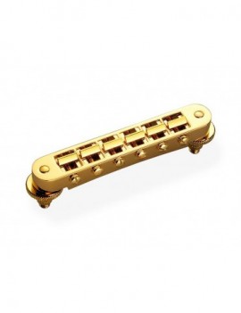 SCHALLER Ponte GTM tune-o-matic per chitarra elettrica, 10,5mm, 14'', dorato