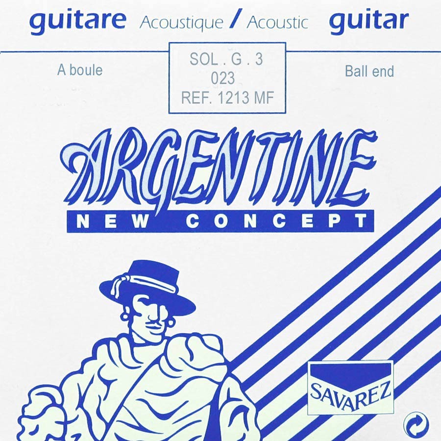 ARGENTINE 023 Corda singola per chitarra acustica