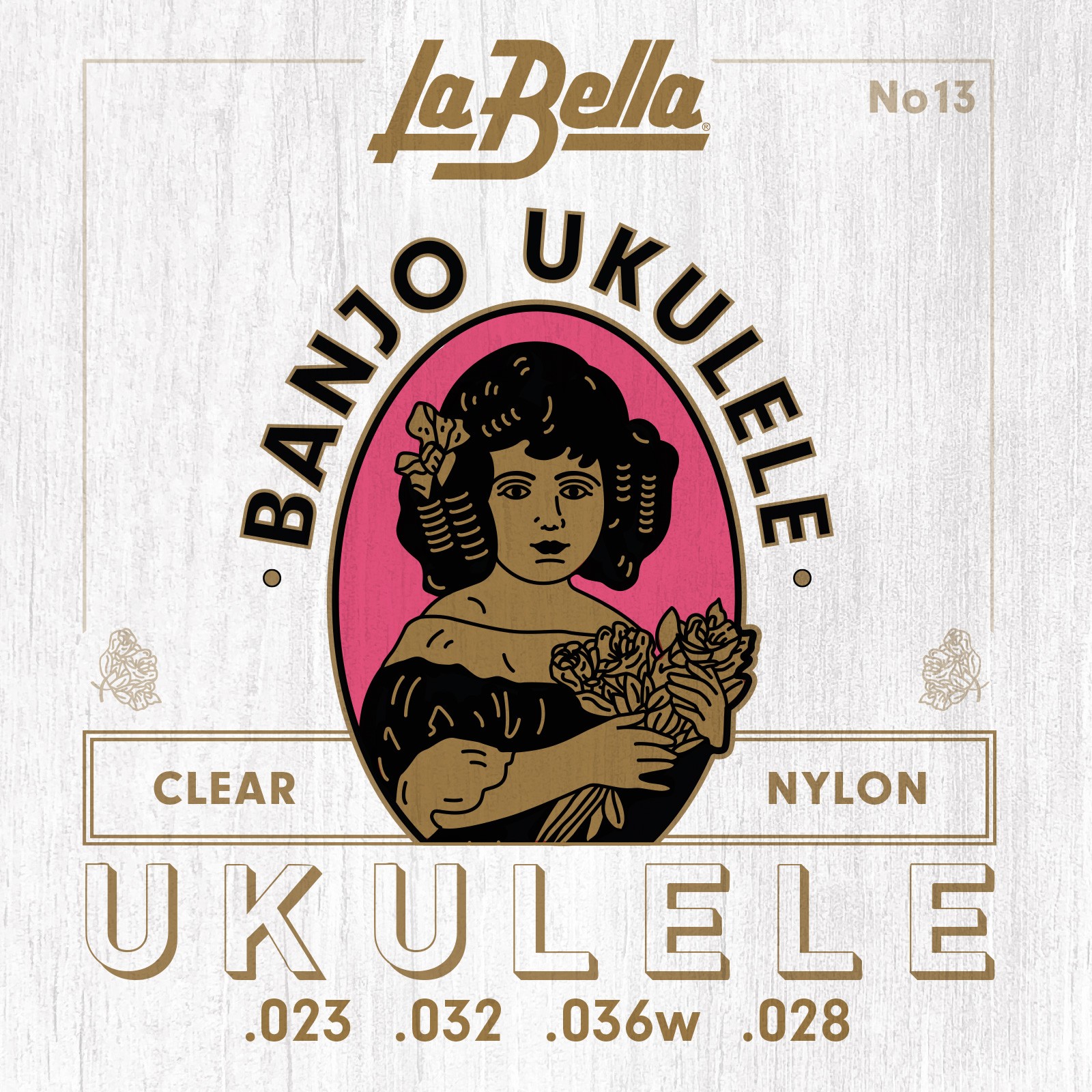 LA BELLA La Bella 13 | Muta di corde per ukulele banjo, 028.028 13
