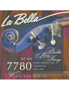 LA BELLA La Bella 7780 | Muta di corde per contrabbasso 3/4 7780