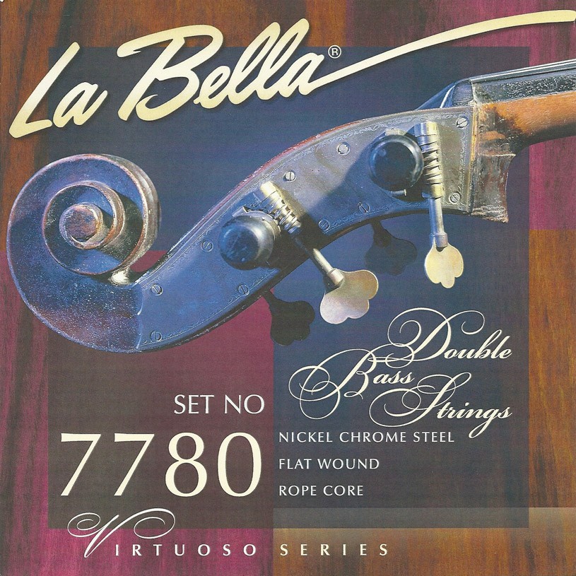 LA BELLA La Bella 7780 | Muta di corde per contrabbasso 3/4 7780