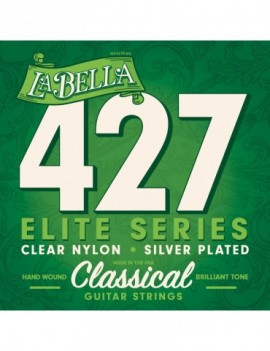 LA BELLA La Bella Elite 427 | Muta di corde per chitarra classica, tensione media 427
