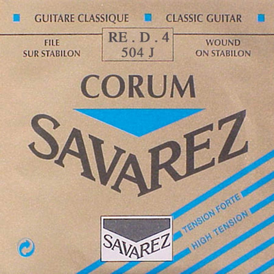 SAVAREZ 4th D - Corda singola per chitarra classica, tensione alta