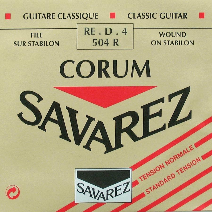 SAVAREZ 4th D - Corda singola per chitarra classica, tensione normale