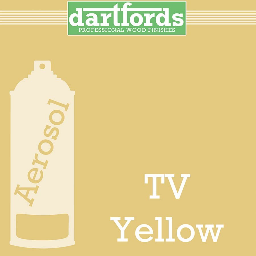 DARTFORDS Vernice spray, colore Tv Yellow, 400ml