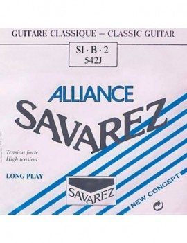 SAVAREZ 2nd B - Corda singola per chitarra classica, tensione alta