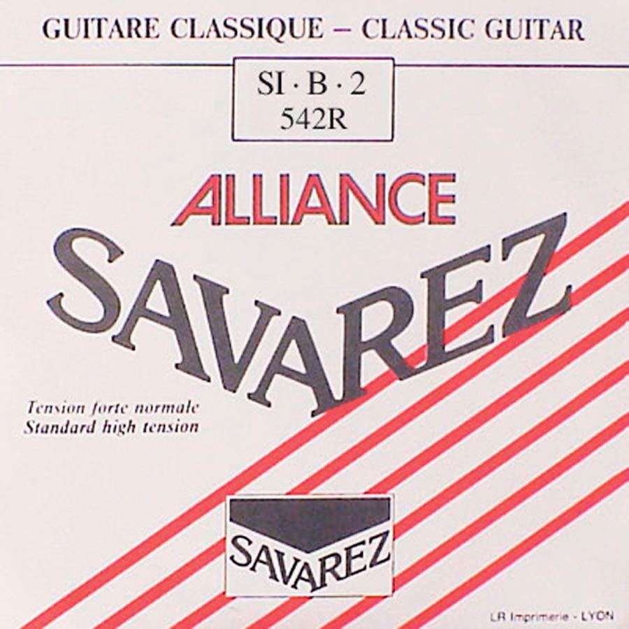 SAVAREZ 2nd B - Corda singola per chitarra classica, tensione normale