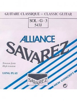 SAVAREZ 3rd G - Corda singola per chitarra classica, tensione alta