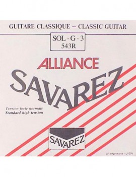 SAVAREZ 3rd G - Corda singola per chitarra classica, tensione normale