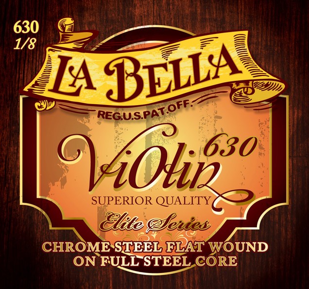 LA BELLA La Bella Violin 630 | Muta di corde per violino 630-1/8 Strumento: Violino 1/8