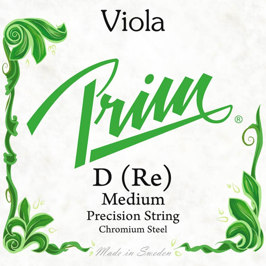 PRIM 2nd D - Corda singola per viola, tensione media, acciaio cromato