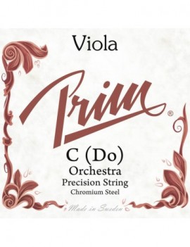 PRIM 4th C - Corda singola per viola, tensione alta, orchestra, acciaio cromato