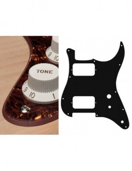BOSTON Battipenna per chitarra elettrica ST, HH, 2 pot holes, toggle switch, 2 strati, tortoise brown peal