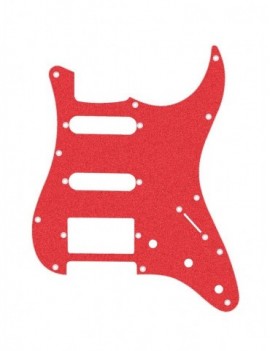 BOSTON Battipenna per chitarra elettrica ST, 3 strati, SSH, sparkling red