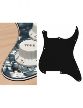 BOSTON Battipenna per chitarra elettrica ST, no holes (only screw holes), 4 strati, pearl black