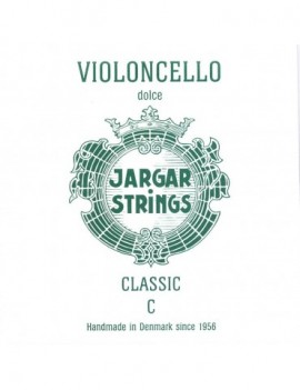 JARGAR 4th C - Corda singola per violoncello, tensione bassa, flexi-metal