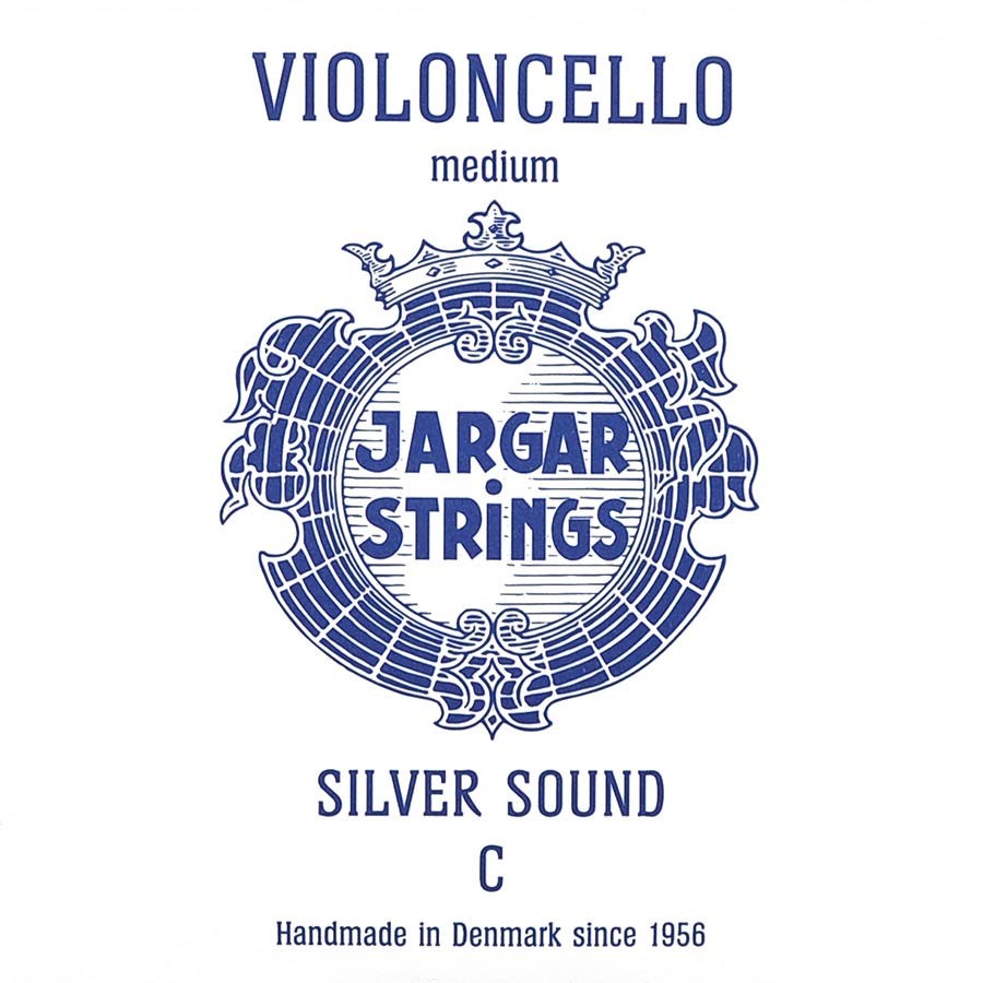 JARGAR 4th C - Corda singola per violoncello, tensione media, argento