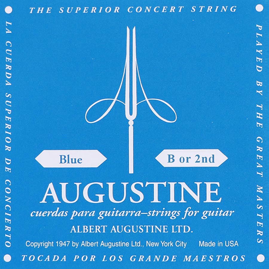 AUGUSTINE 2nd - Corda singola per chitarra classica, tensione media, 032