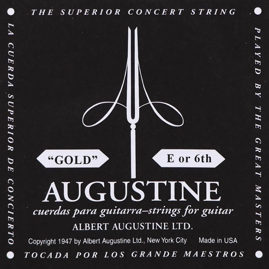 AUGUSTINE 6th - Corda singola per chitarra classica, tensione bassa, 0445