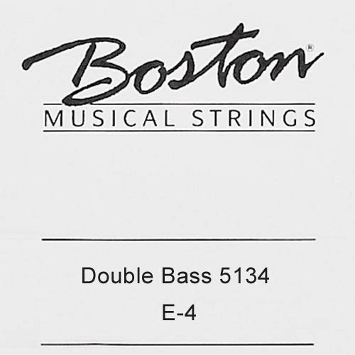 BOSTON Corda singola per contrabbasso, quarta corda MI, 3/4, in alluminio