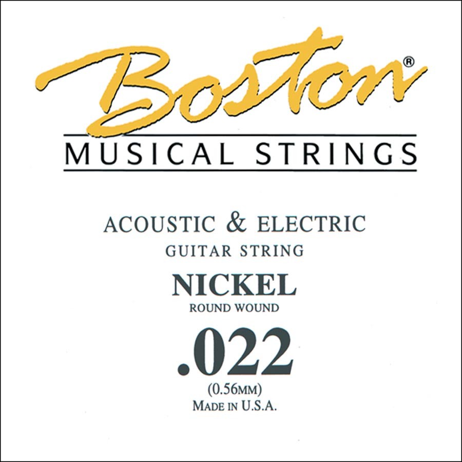 BOSTON .022 Corda singola per chitarra elettrica / acustica