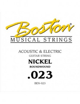 BOSTON .023 Corda singola per chitarra elettrica / acustica