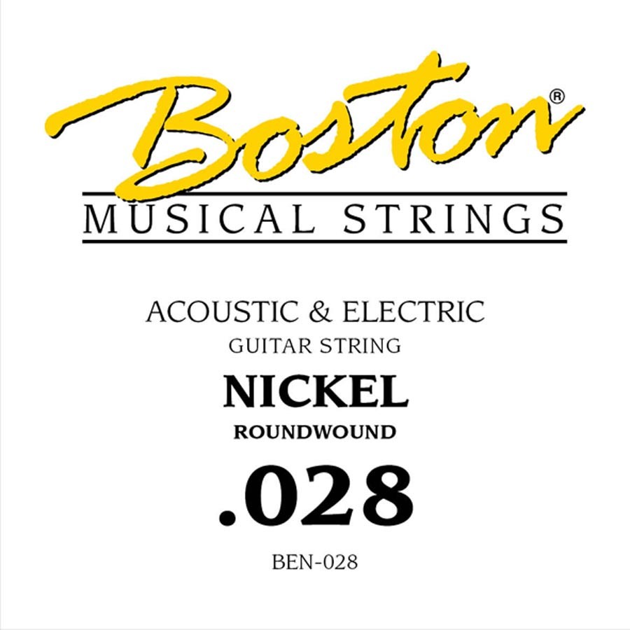 BOSTON .028 Corda singola per chitarra elettrica / acustica