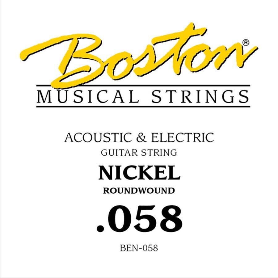 BOSTON .058 Corda singola per chitarra elettrica / acustica