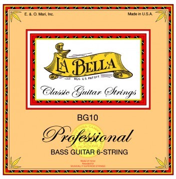 LA BELLA La Bella BG10 | Muta di corde per chitarra classica contrabasso (scala 700 mm) BG10