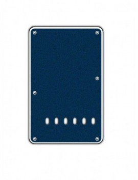 BOSTON Piastra posteriore (back plate), 11,2mm, 2 strati, chitarra elettrica ST, 86x138mm, sparkling blue