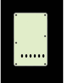 BOSTON Piastra posteriore (back plate), 11,2mm, 3 strati, chitarra elettrica ST, 86x138mm, mint