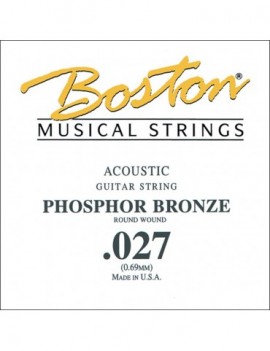 BOSTON .027 Corda singola per chitarra acustica