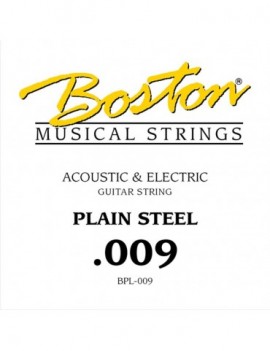 BOSTON .009 Corda singola per chitarra elettrica / acustica