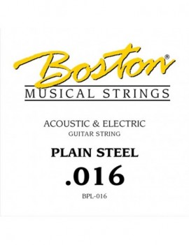 BOSTON .016 Corda singola per chitarra elettrica / acustica