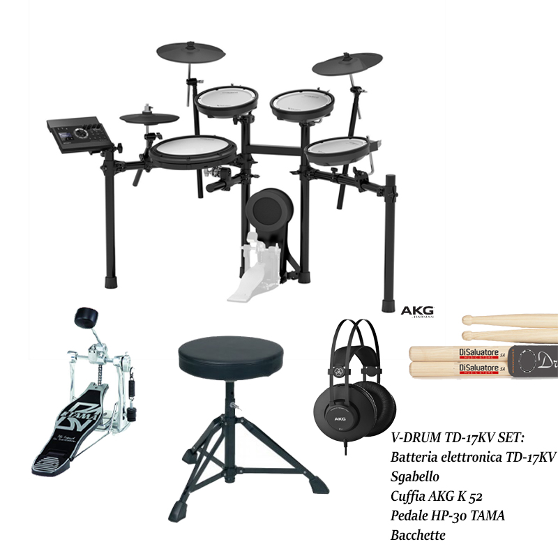 V-Drum TD17KV Bundle kit