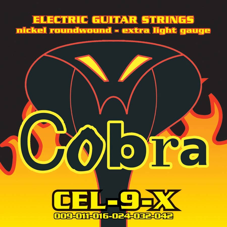 COBRA Muta di corde per chitarra elettrica, 009-042