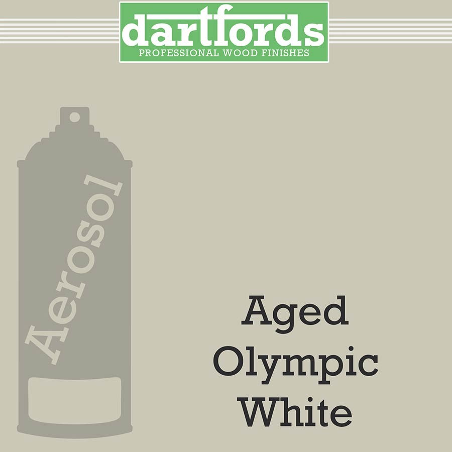 DARTFORDS Vernice spray, colore Aged Olympic White, 400ml