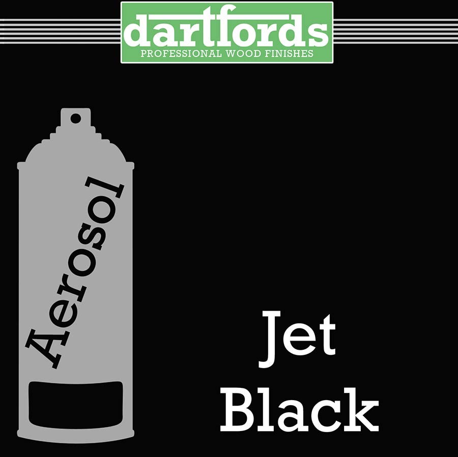 DARTFORDS Vernice spray, colore Jet Black, 400ml