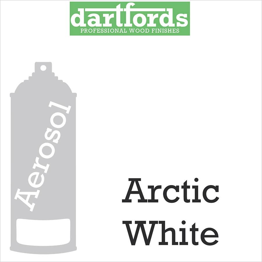 DARTFORDS Vernice spray, colore Arctic White, 400ml