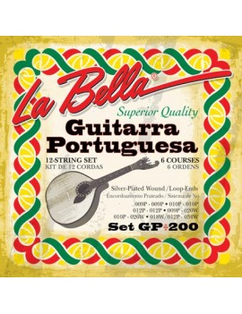 LA BELLA La Bella GP200 | Muta di corde per guitarra portuguesa GP200