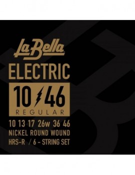 LA BELLA La Bella HRS | Muta di corde per chitarra elettrica HRS-R Scalatura: 010-013-017-026W-036-046