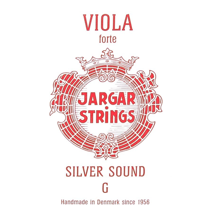 JARGAR 3rd G - Corda singola per viola, tensione alta, argento