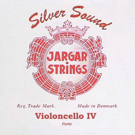 JARGAR 4th C - Corda singola per violoncello, tensione alta, argento