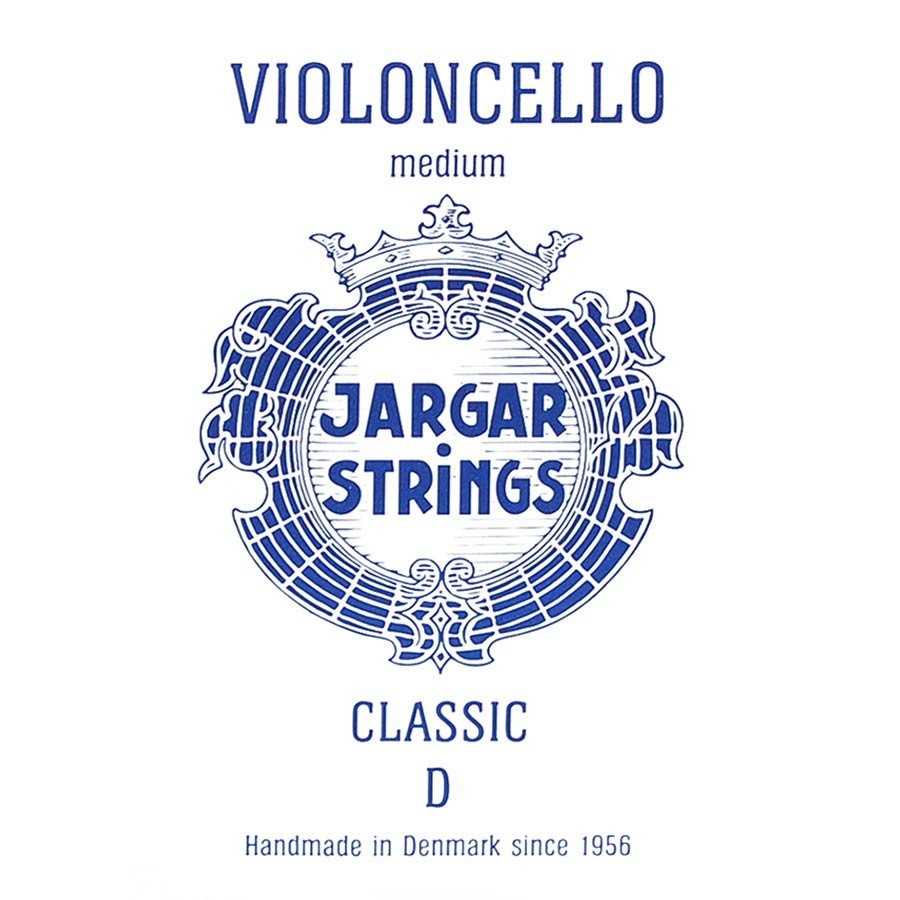 JARGAR 2nd D - Corda singola per violoncello, tensione media, flexi-metal