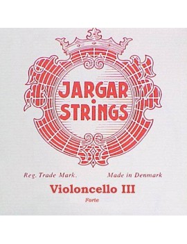 JARGAR 3rd G - Corda singola per violoncello, tensione alta, flexi-metal