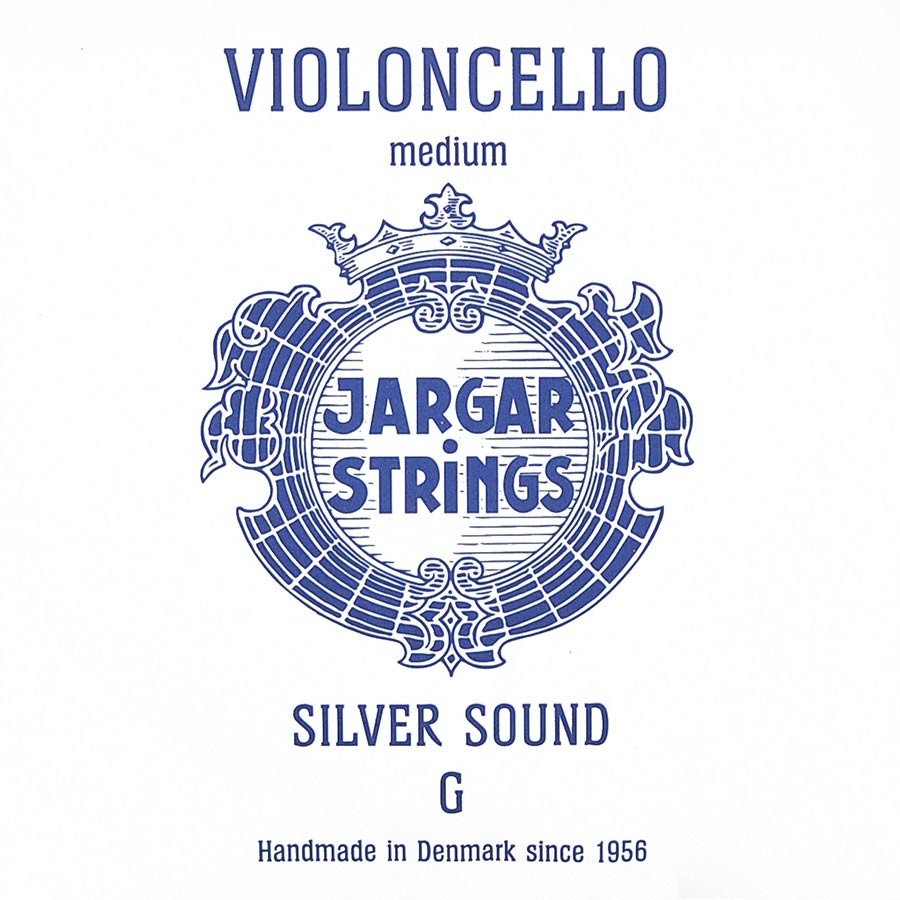 JARGAR 3rd G - Corda singola per violoncello, tensione media, argento