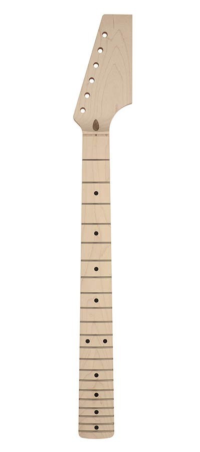BOSTON Manico per chitarra elettrica ST, vintage, acero/acero, 21 tasti, radius 7,25''